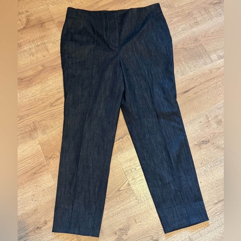 Talbots Dark Wash Straight Leg Pants Women’s Medium